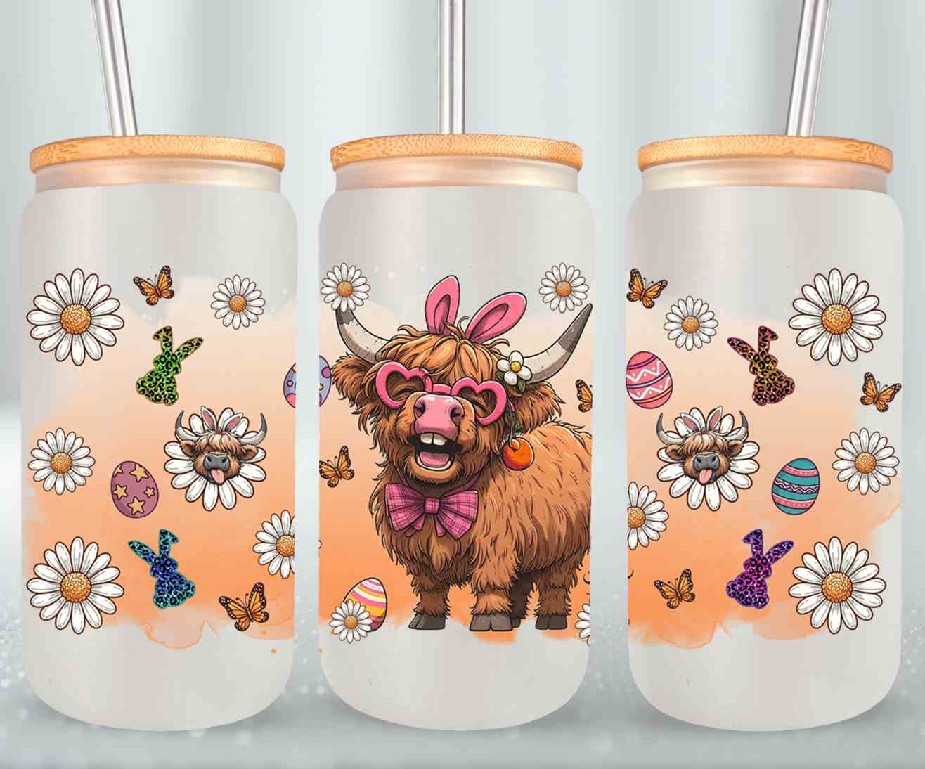 Highland Cow Easter-10385
